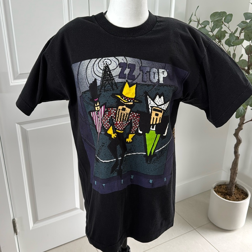 Vintage 1994 ZZ Top Antenna World Tour T-shirt